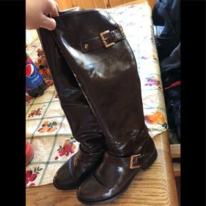 Forever 21 Brown Knee High Boots!